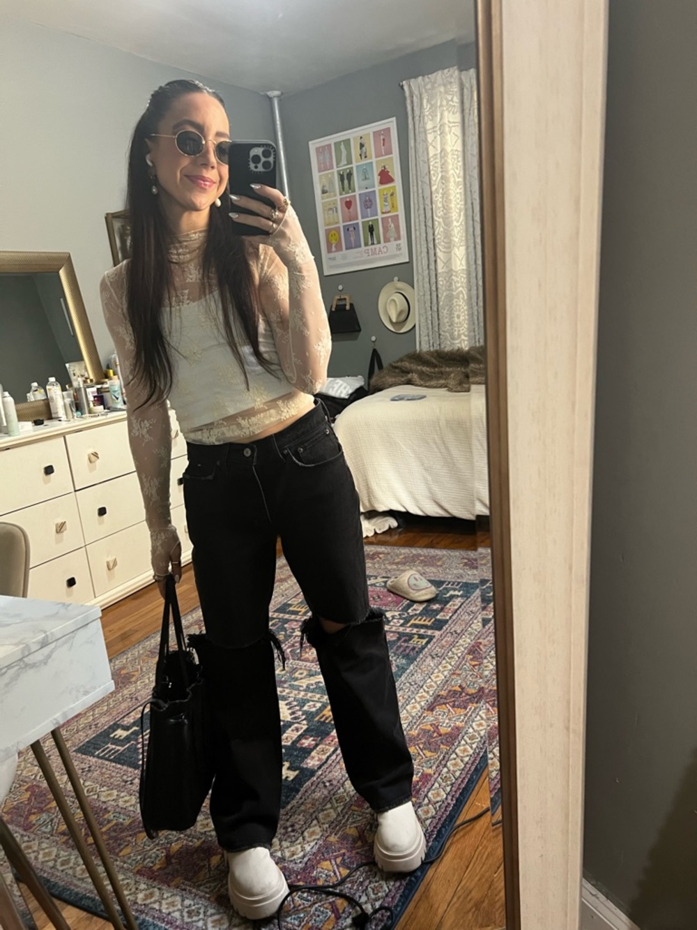 Abercrombie & Fitch 90’s baggy low rise jeans